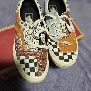 Vans Multicolor Patchwork Sneakers